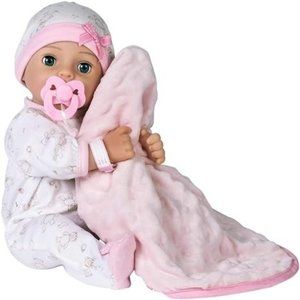16 inch Realistic Newborn Baby Doll with Accessories